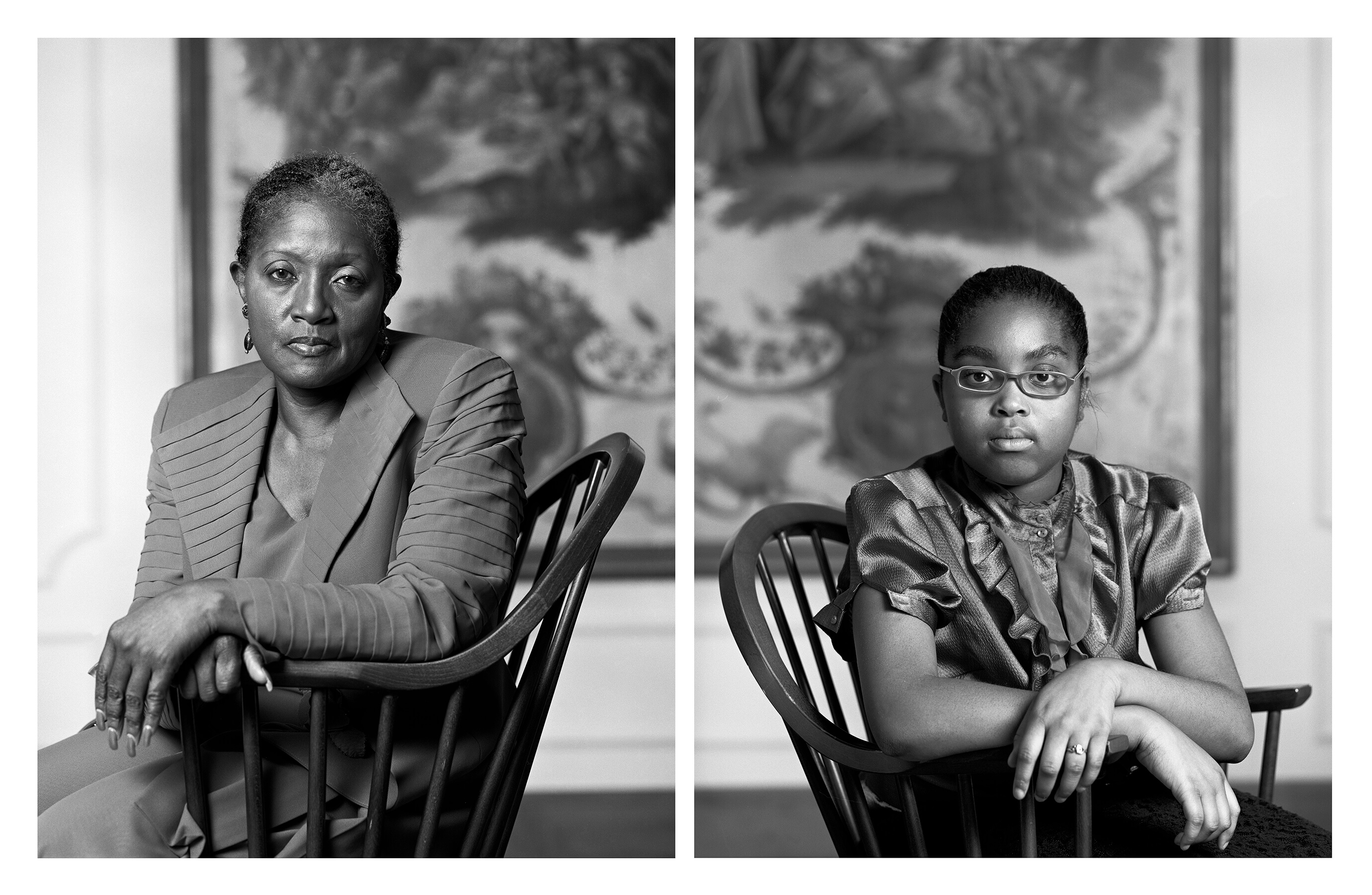 Betty Selvage and Faith Speights, from The Birmingham Project, 2012 Two pigmented inkjet prints Rennie Collection, Vancouver