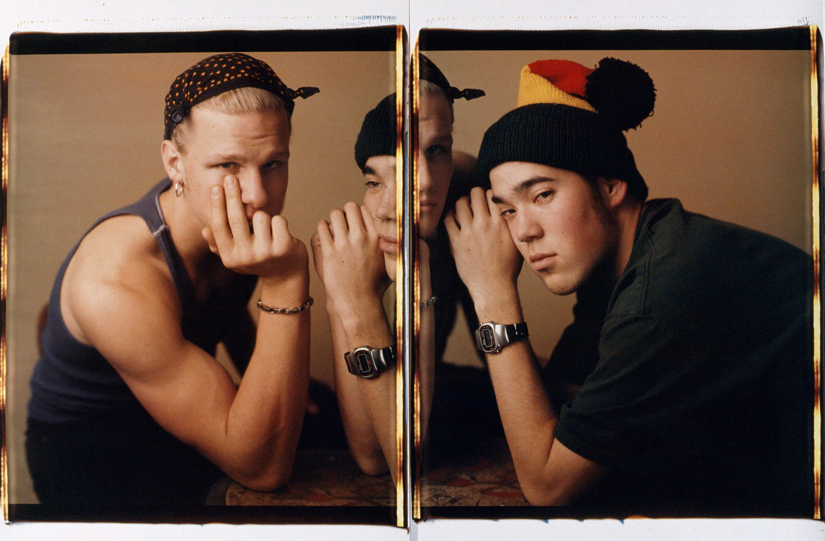 Hillary and Taro, Chicago, IL, 1992 Two dye diffusion transfer prints (Polaroid) Whitney Museum of American Art, New York; purchase with funds from the Photography Committee 94.18a–b