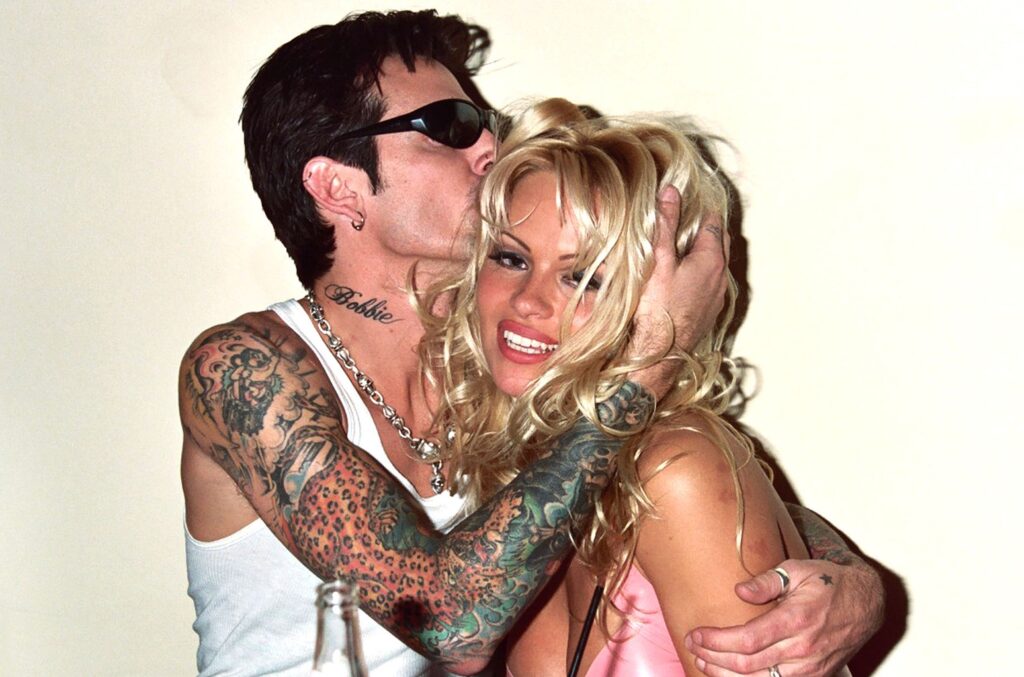Pamela Andreson and Tommy Lee