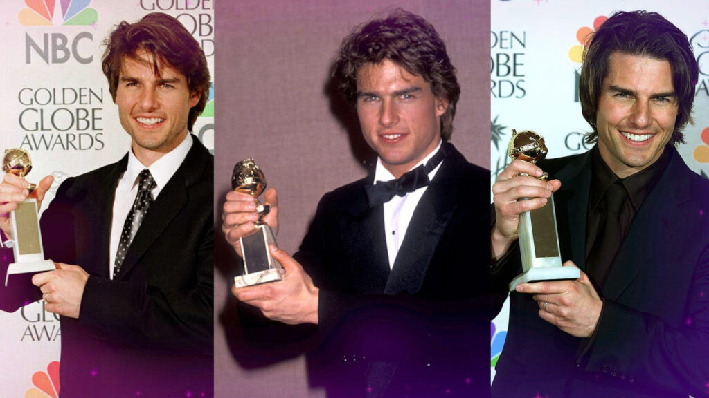 Three Golden Globe wins for Tom Cruise returned