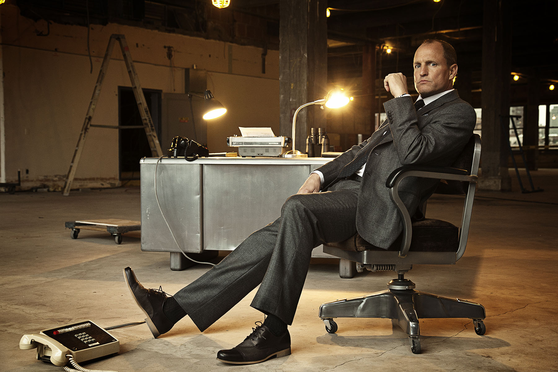 Woody Harrelson Photographed by Jim Wright, all rights reserved