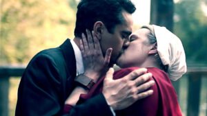 max minghella and elisabeth moss the handmaid's tale