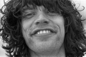 Mick Jagger ‘Diamond Smile’ Malibu, California 1976 Photo by writer & photographer, Carinthia West. From the ‘Hanging Out' archive