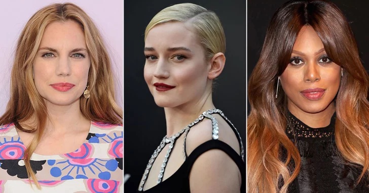 Inventing Anna cast: Anna Chulmsky, Julia Garner, Laverne Cox
