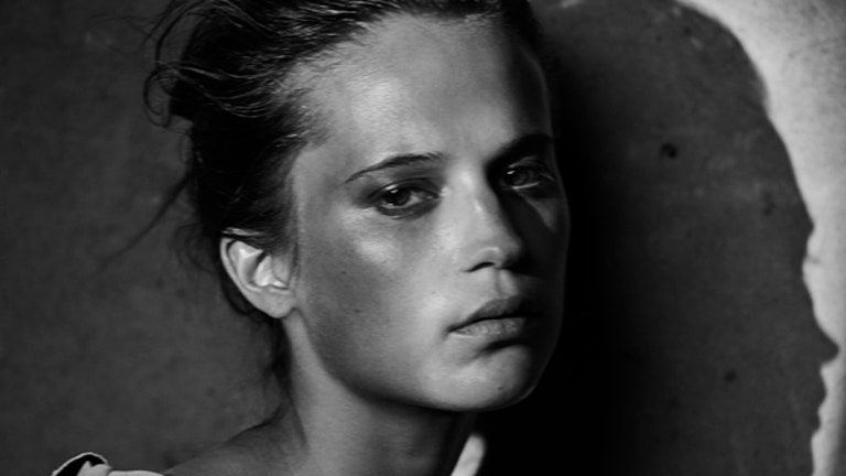 Alicia Vikander by Peter Lindbergh, 2017 Pirelli