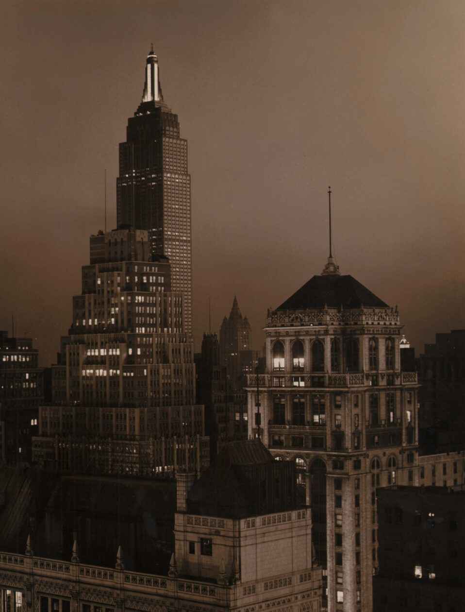 Paul J. Woolf, Times Building Looking South, c. 1935