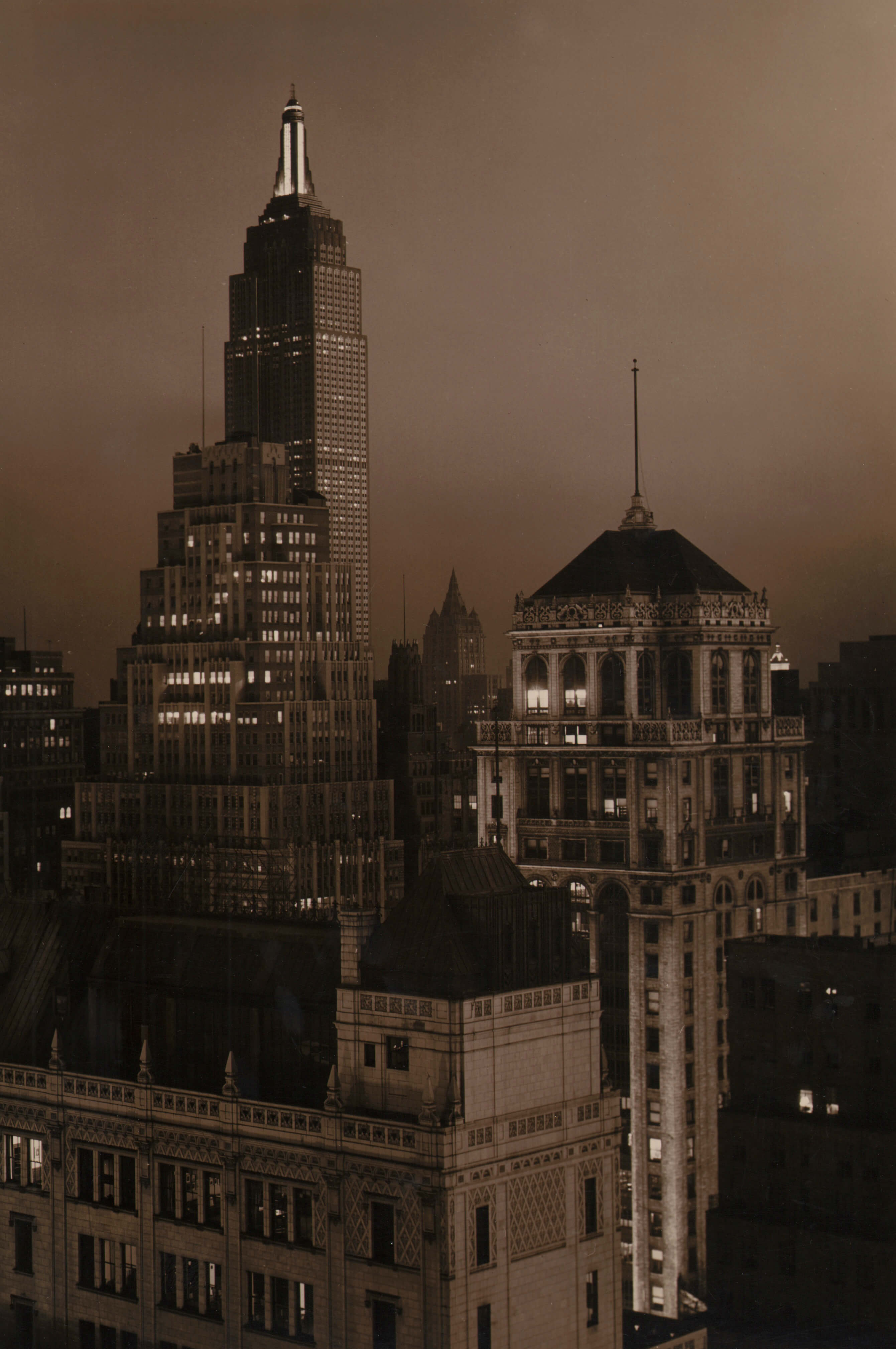 Paul J. Woolf, Times Building Looking South, c. 1935