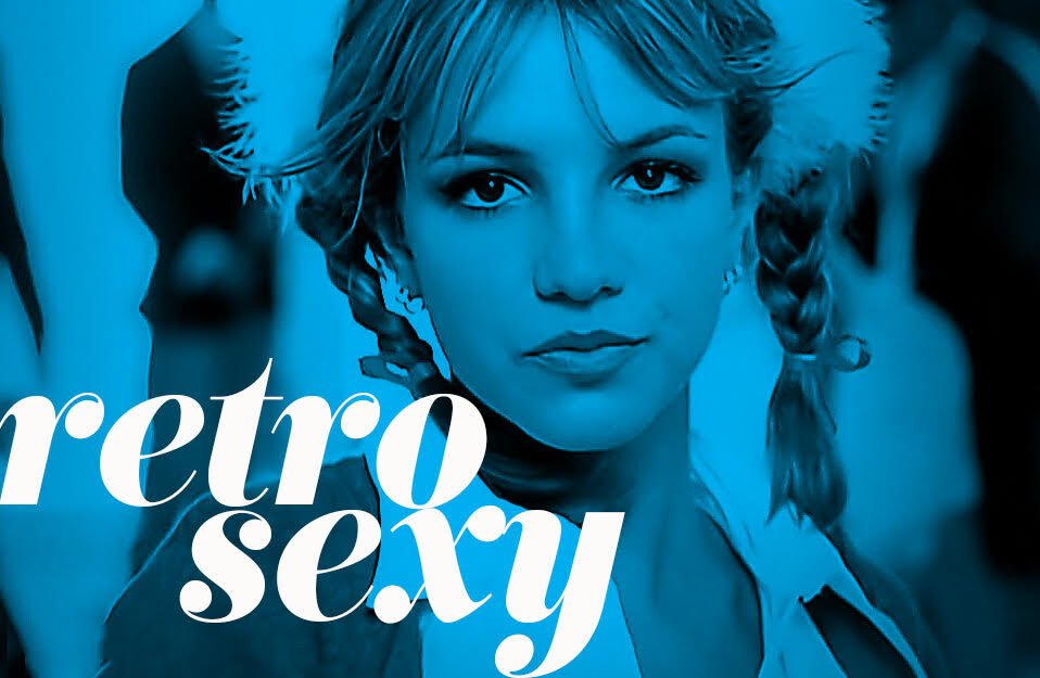 britney spears retro sexy