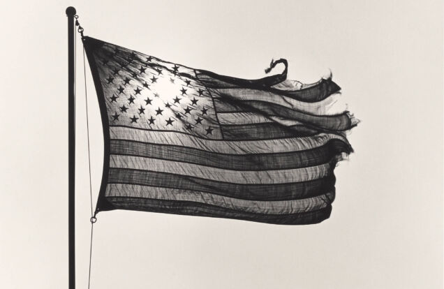 American Flag, 1977 Robert Mapplethorpe (American, 1946 - 1989) Gelatin silver print 35.3 × 35.3 cm (13 7/8 × 13 7/8 in.) Jointly acquired by the J. Paul Getty Trust and the Los Angeles County Museum of Art, with funds provided by the J. Paul Getty
