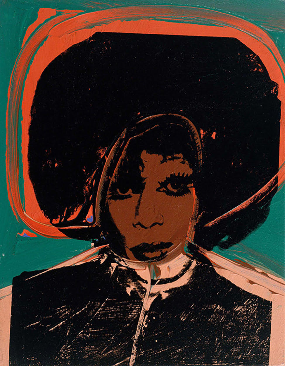 Andy Warhol, Ladies and Gentlemen (Helen/Harry Morales), 1975. Acrylic paint and silkscreen ink on canvas, 35.6 x 27.9 cm. Italian Private Collection. © 2021 The Andy Warhol Foundation for the Visual Arts, Inc / Licensed by Artists Rights Society (ARS), New York / SOCAN