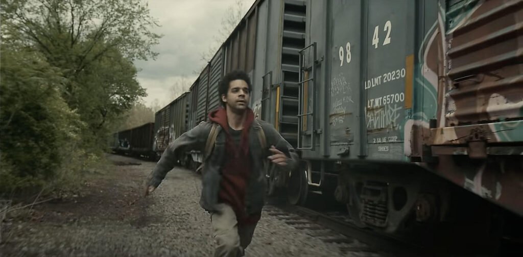 American Rust Train Scene