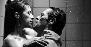 The film Antichist starring charlotte gainsburg and willem dafo