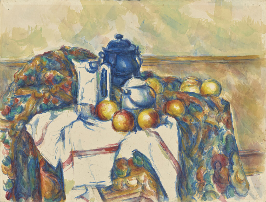  Paul Cezanne. Still Life with Blue Pot