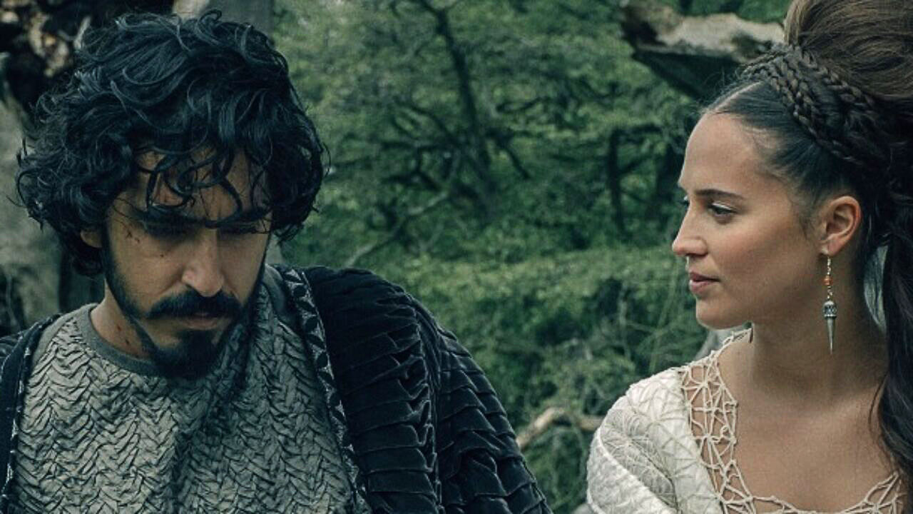 The Green Knight, Dev Patel & Alicia Vikander