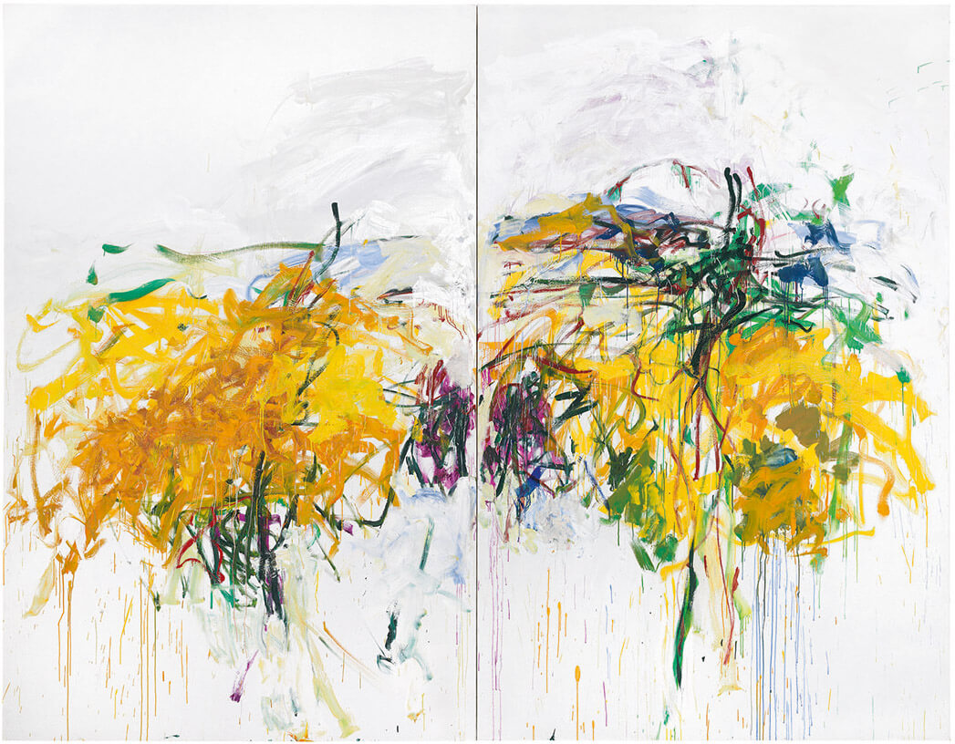 Joan Mitchell, Untitled, 1992; Komal Shah and Gaurav Garg Collection; © Estate of Joan Mitchell
