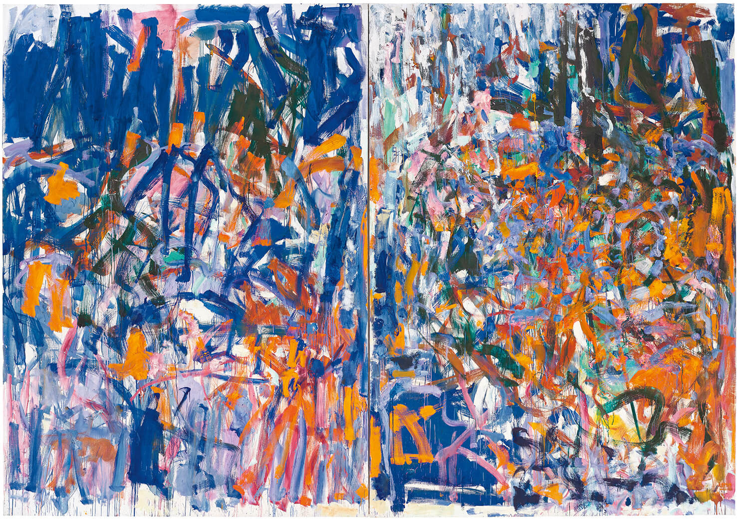 Joan Mitchell, Weeds, 1976; Hirshhorn Museum and Sculpture Garden, Smithsonian Institution, Washington, D.C., gift of Joseph H. Hirshhorn; © Estate of Joan Mitchell; photo: Ian Lefebvre, Art Gallery of Ontario