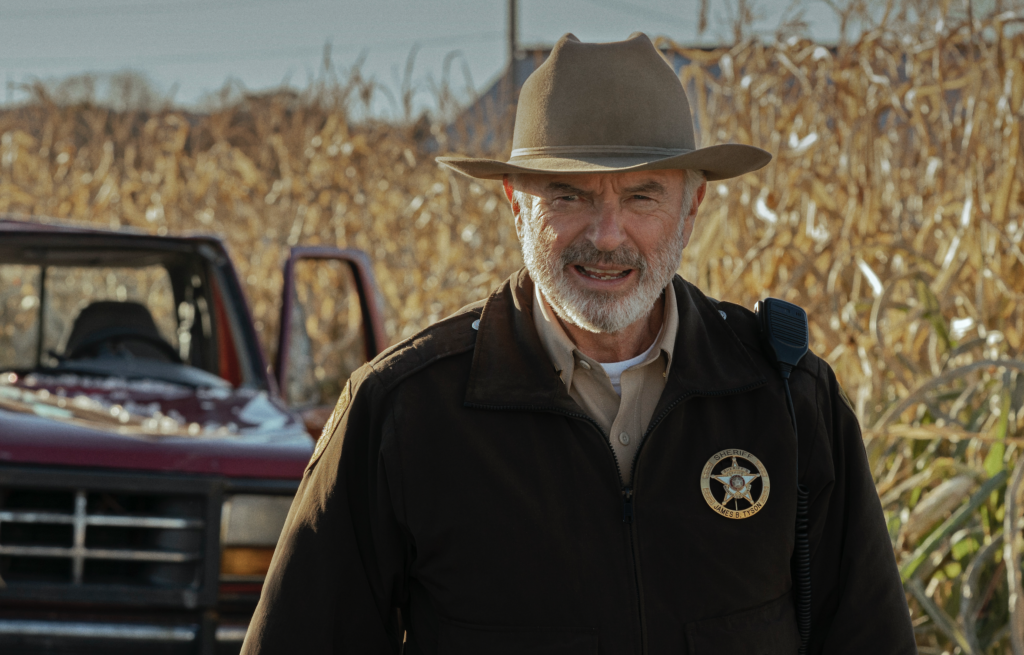 Sam Neill In the Film Invasion
