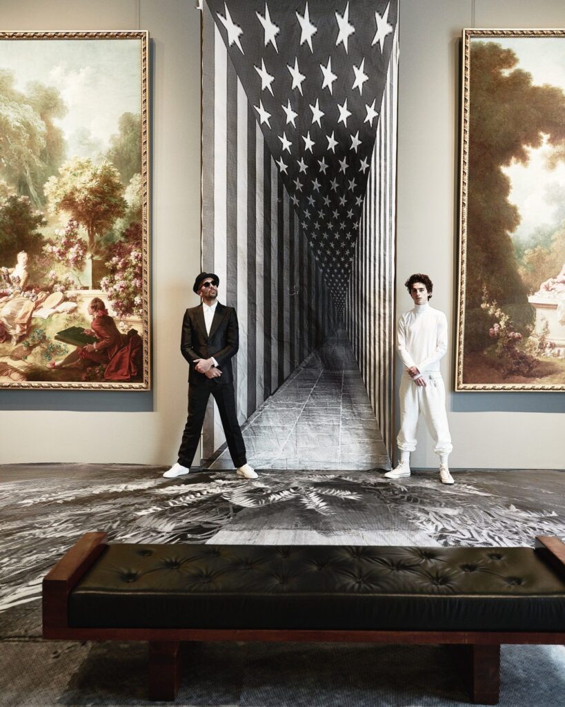 Timothee Chalamet and JR Met Gala 2021