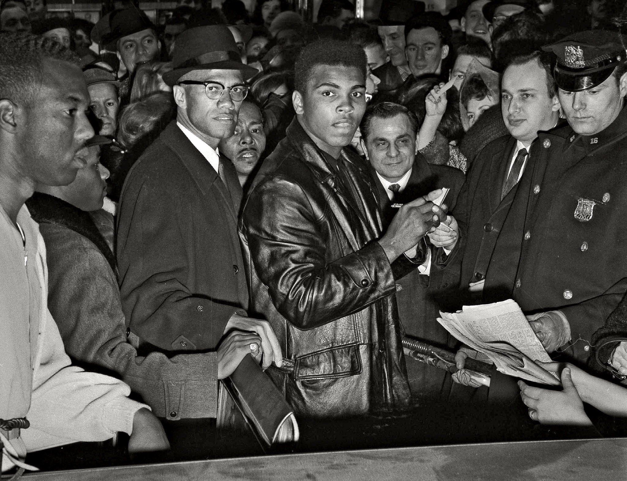 Malcolm X & Muhammed Ali