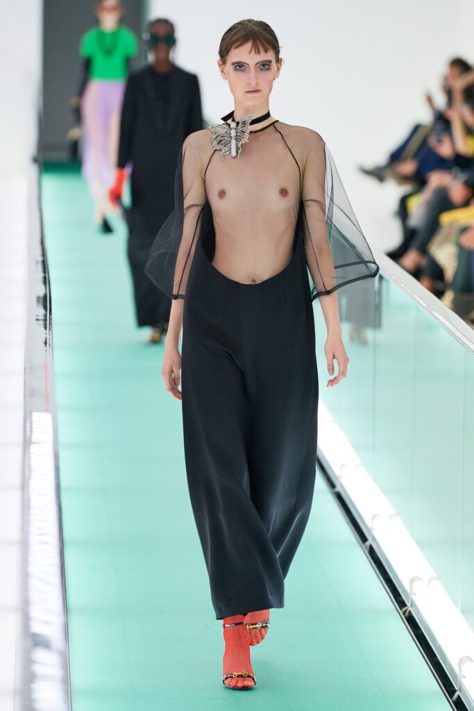 Gucci Female Model Rent the Runway