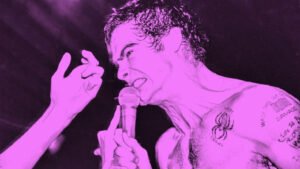 Henry Rollins Singing Live On Stage