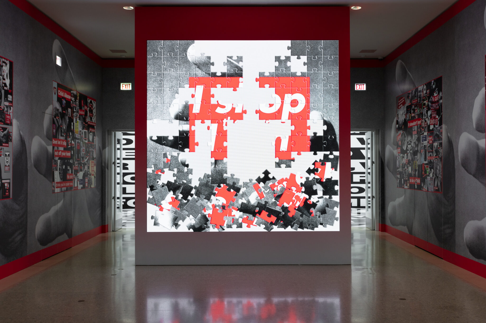 Installation shot of Thinking of You. I Mean Me. I Mean You., 2021. Image courtesy of the Art Institute of Chicago