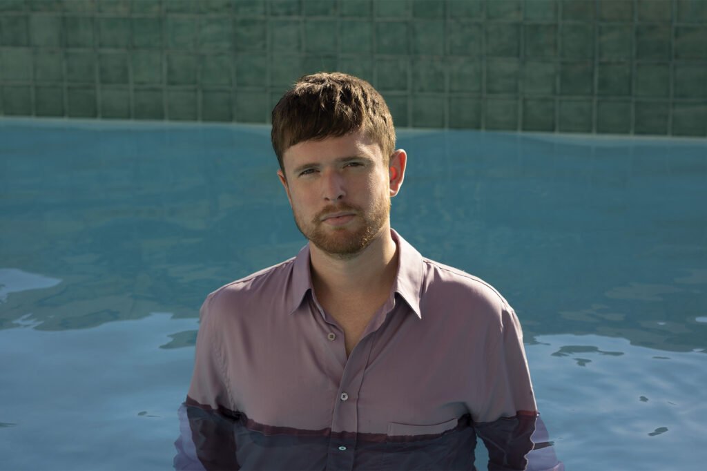 James Blake Inside an empty pool