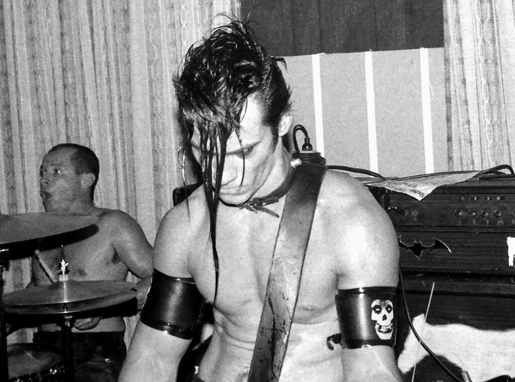 LA Punk Guitarist Playing Live