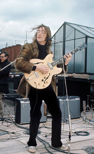 The Beatles Live on a NYC Rooftop