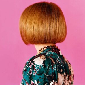 Anna Wintor Photo of the Back of Her Head with the perfect bob hair cut