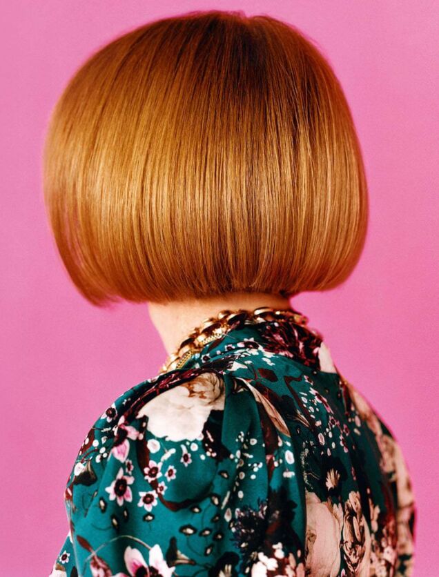 Anna Wintor Photo of the Back of Her Head with the perfect bob hair cut