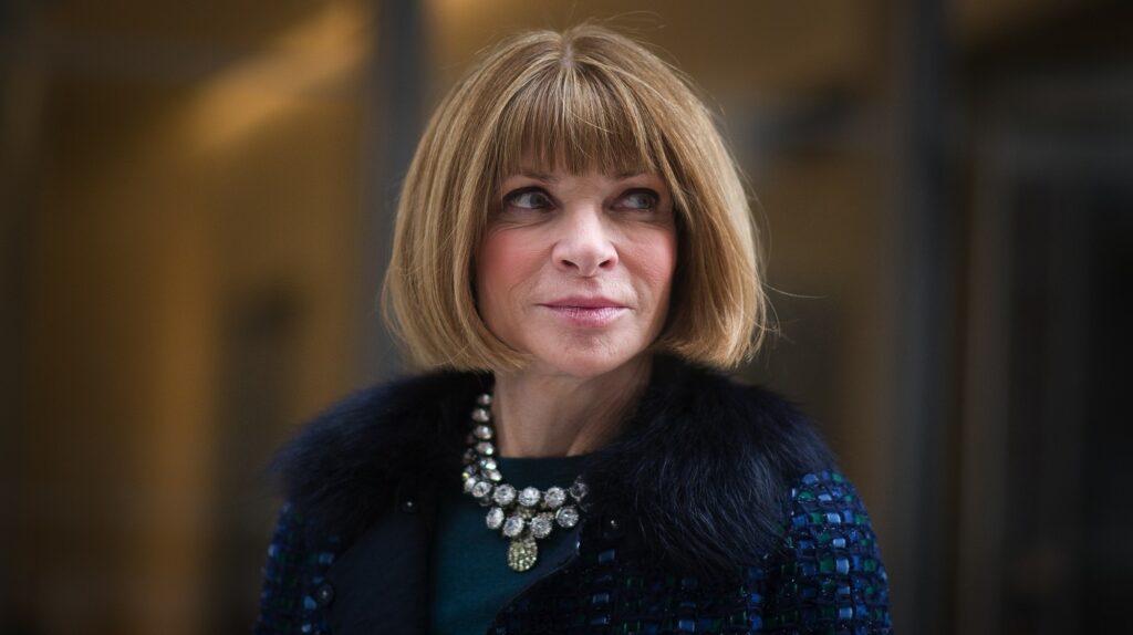 Anna Wintour Without Her Sunglasses