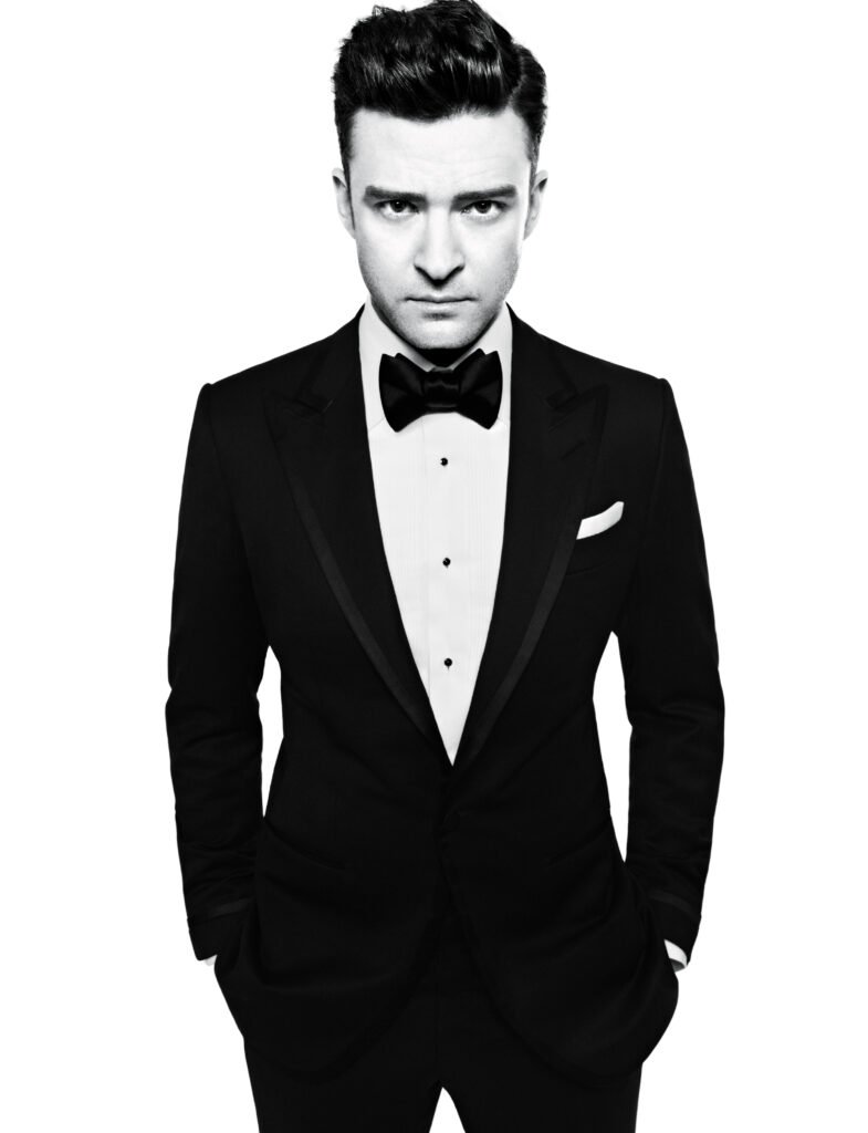 Justin Timberlake Wearing Tom Ford 2020 Experience World Tour Shot by Tom Munro