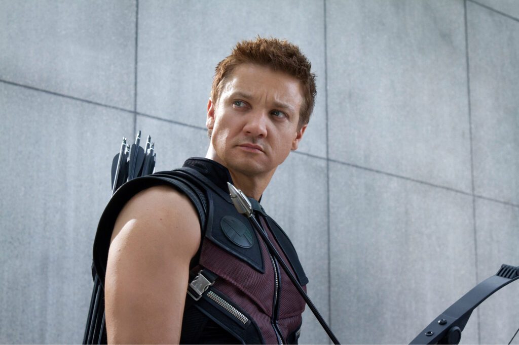 Jeremy Renner as Clint Barton in Hawkeye