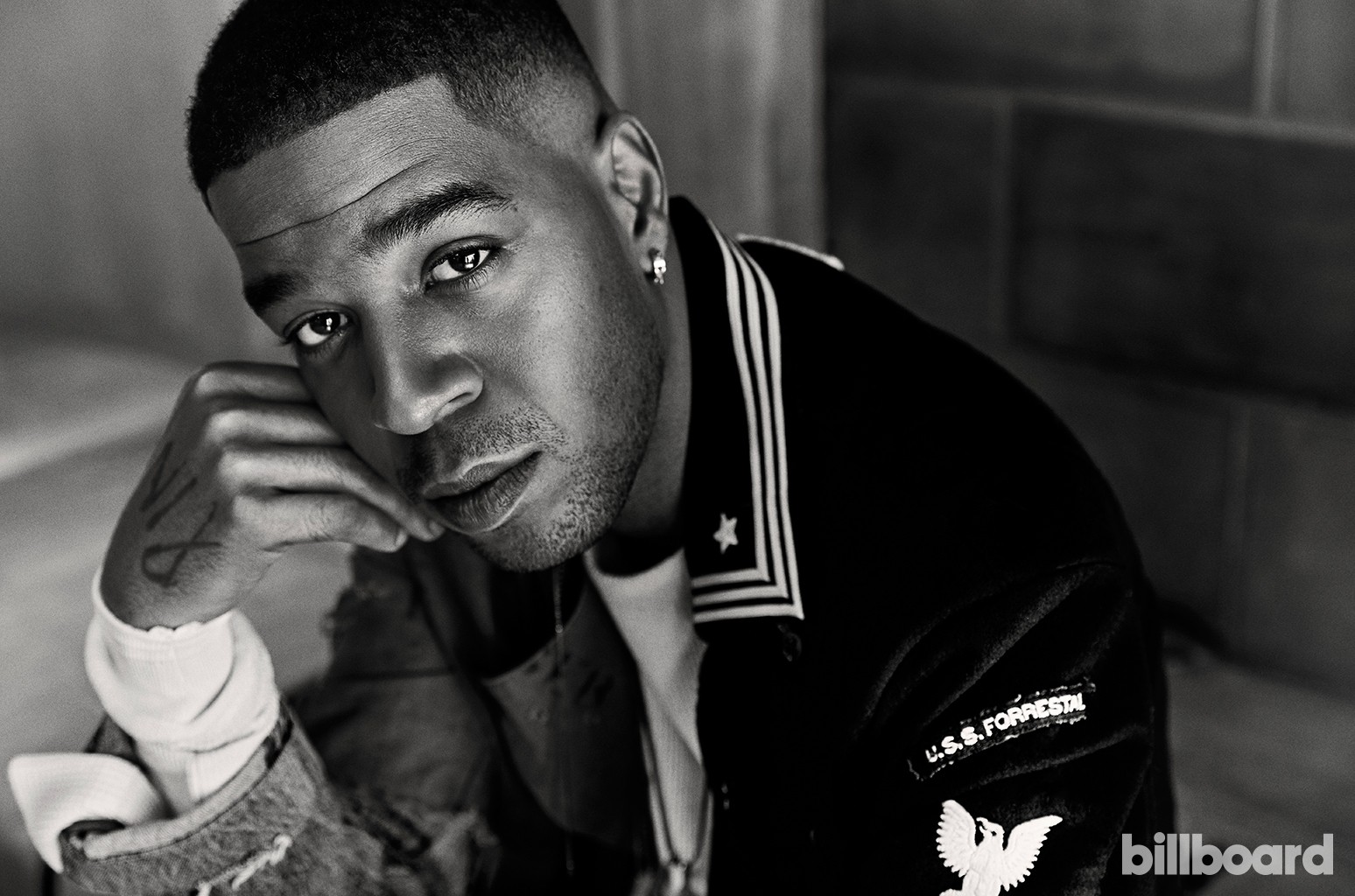 Kid Cudi in Naval Jacket