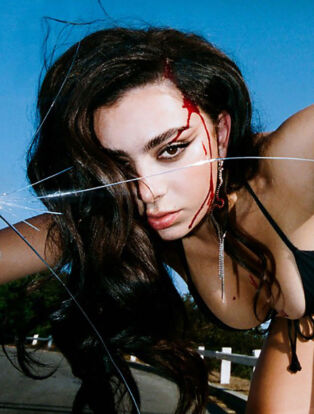 Charli xcx car crash