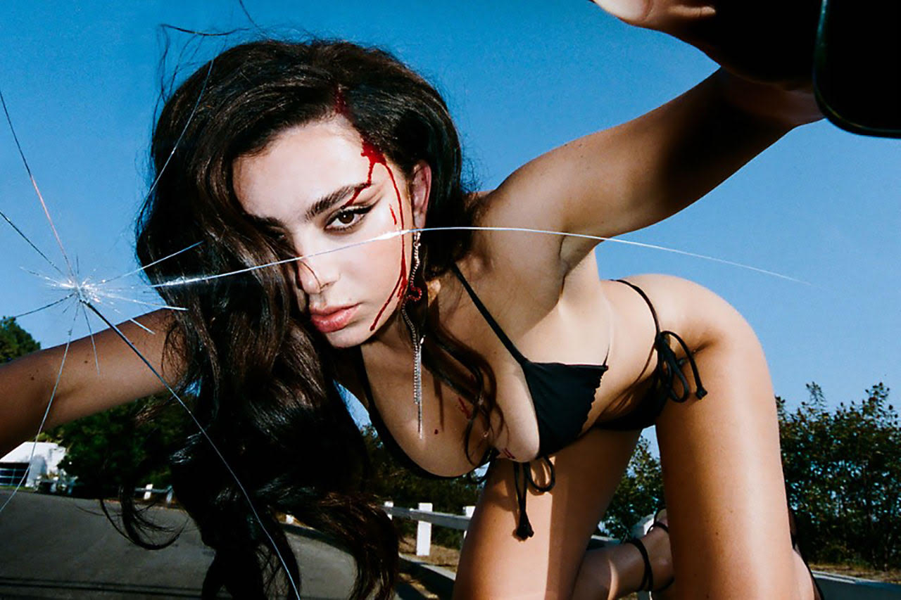 Charli xcx car crash