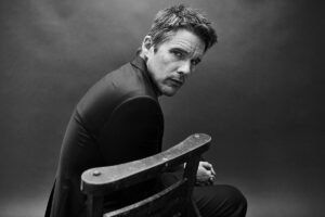 Ethan Hawke Black and White Portrait
