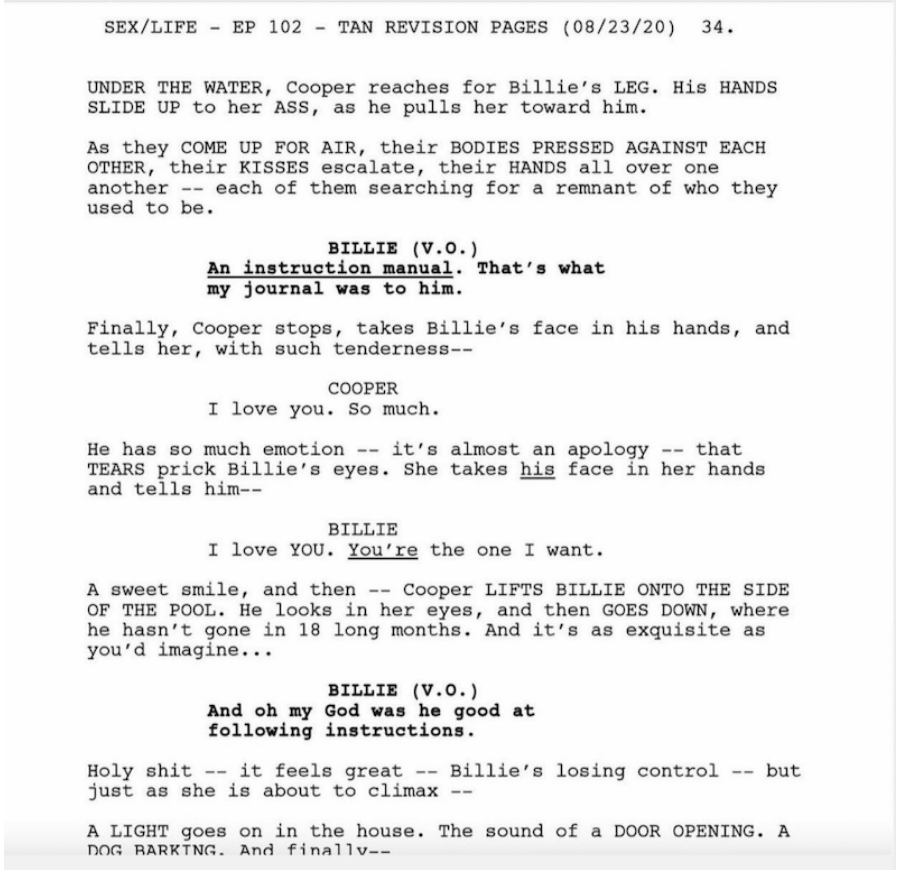 SEX LIFE SCRIPT EPISODE 102