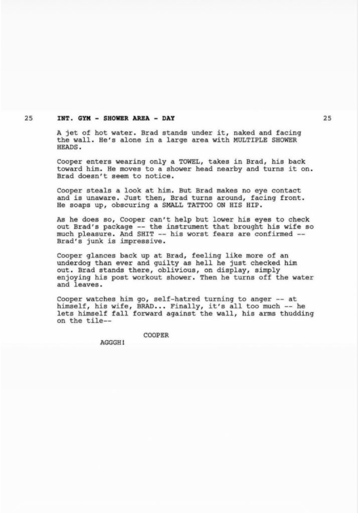 Sex/Life Script Gym_Shower_Area