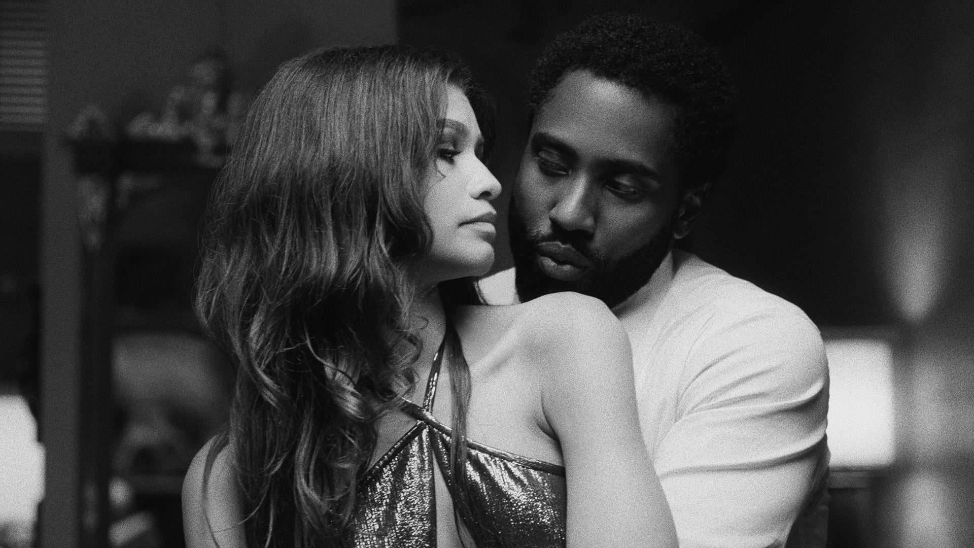 Zendaya and John David Washington in Malcom & Marie