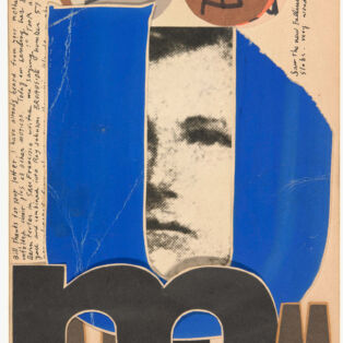 Ray Johnson. Rimbaud, 1957–60 Promised gift of The William S. Wilson Collection of Ray Johnson. © Ray Johnson Estate.