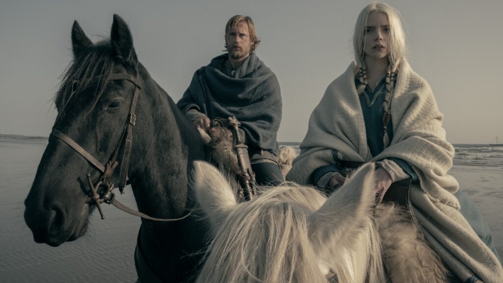 the northman alexander skarsgard and ana taylor-joy