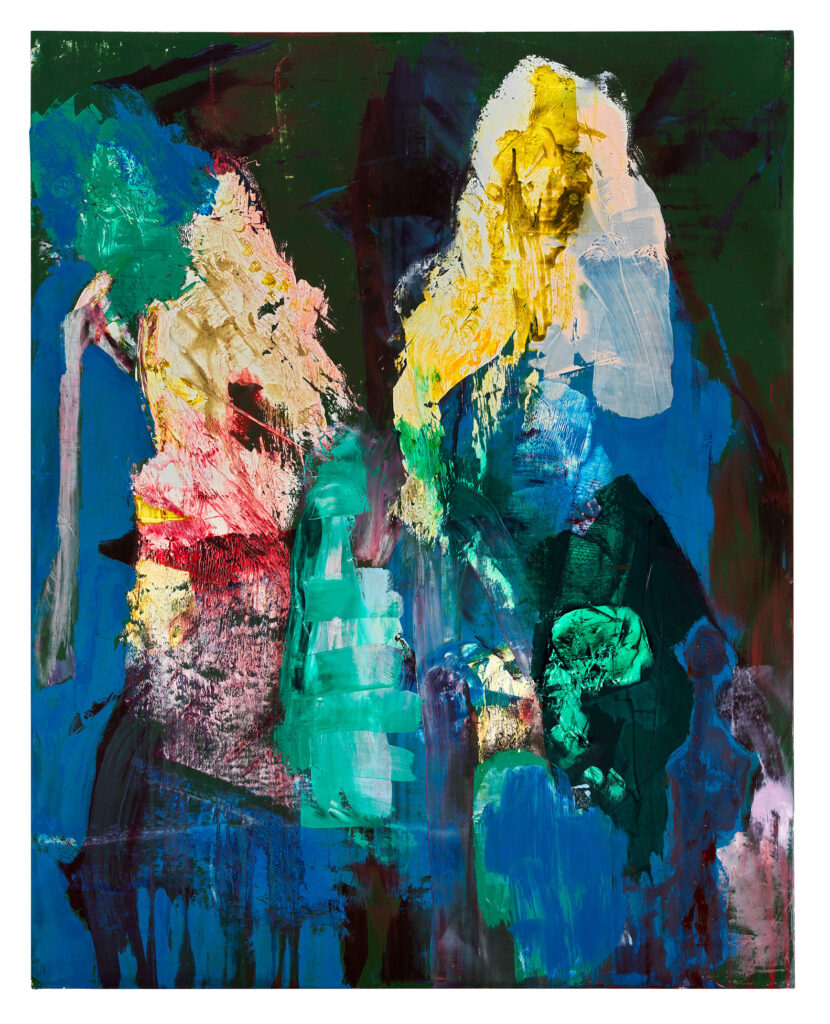 Bill Jensen. BITTER CHANT IX 2020-21. Oil on linen. © 2021 Bill Jensen. Photo: Alex Yudzon / Cheim & Read, New York.