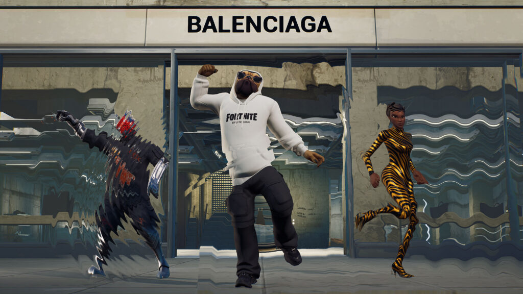 Balenciaga__Fortnite_ Liquid Characters