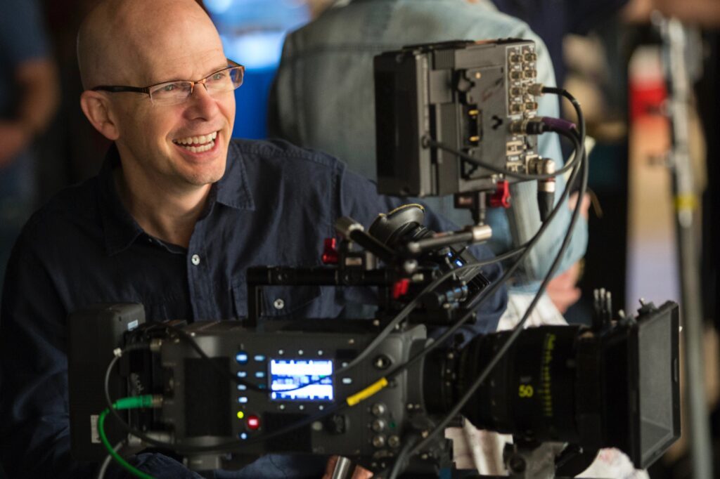 Director of Photography Chuck Ozeas On Set of Sex Lives of College Girls