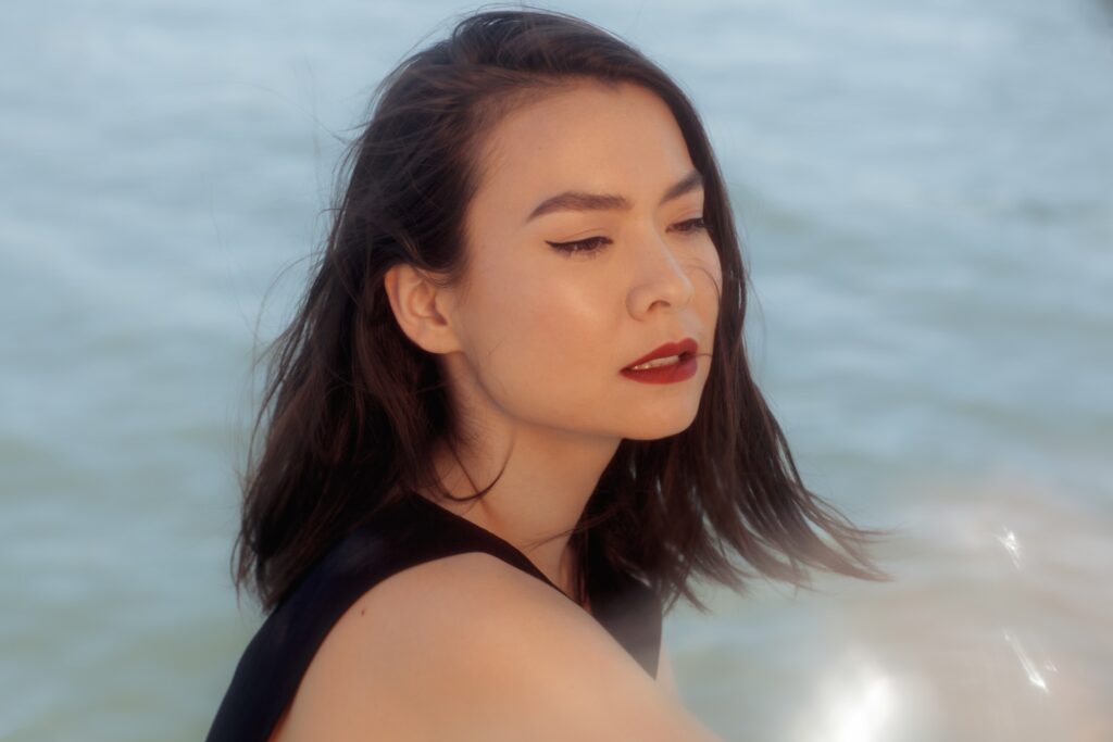 Mitski Profile Right Side