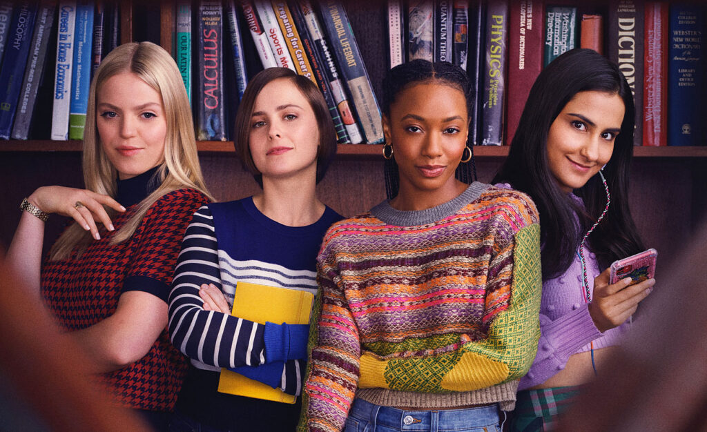 The Cast of Sex Lives of College Girls Shot At Vassar College