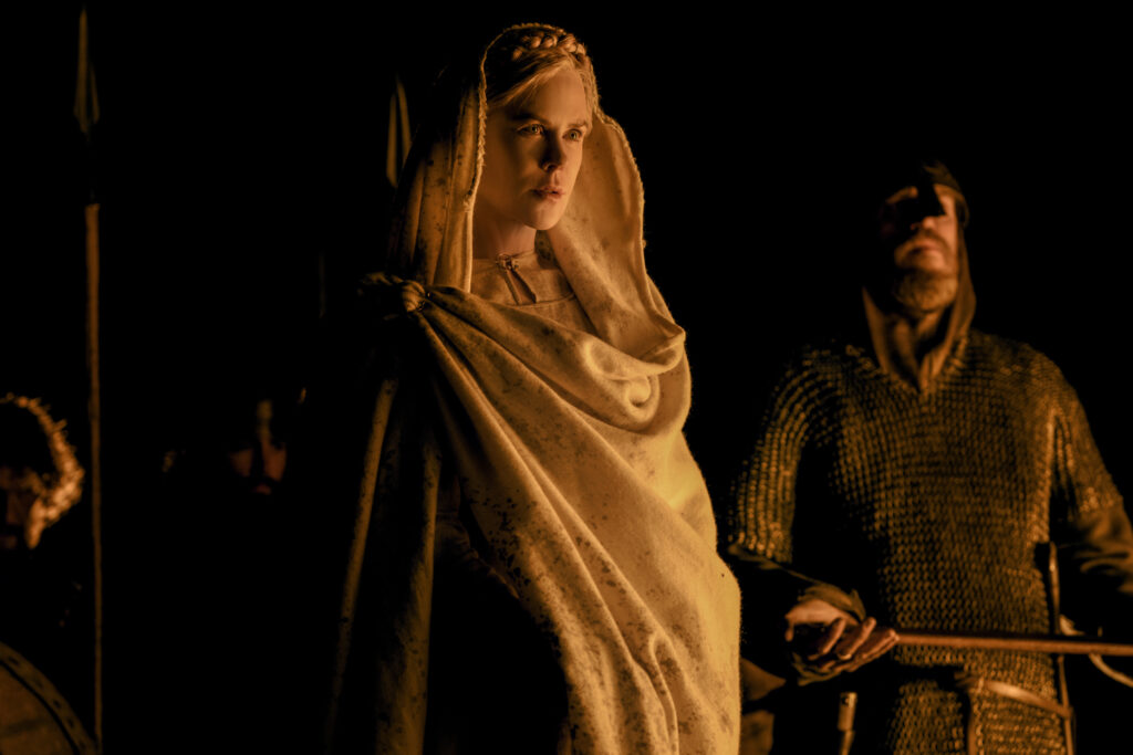 Nicole Kidman stars as Queen Gudrún in The Northman
