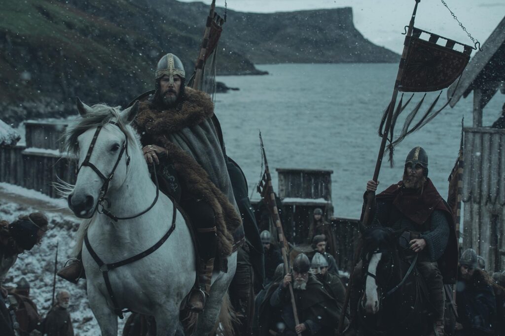 Ethan Hawke stars as King Aurvandil in director Robert Eggers’ Viking epic THE NORTHMAN, a Focus Features release. Credit: Aiden Monaghan / © 2021 Focus Features, LLC